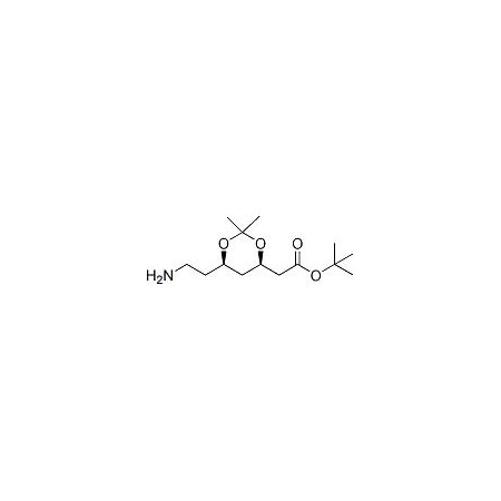 Ak Scientific (4R, 6R)-tert-Butyl-6-(2-aminoethyl)-2, 2-dimethyl-1, 3-dioxane-4-acetate (500g), CAS 125995-13-3 I735-500g