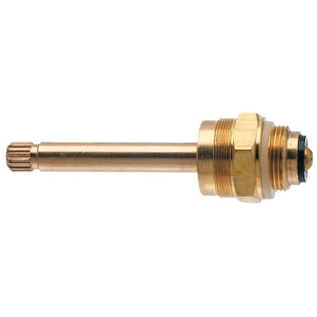 Danco Faucet Stem, Brass, 3-21/32 in L, For: Indiana Brass Two Handle Bath Faucets 15525B