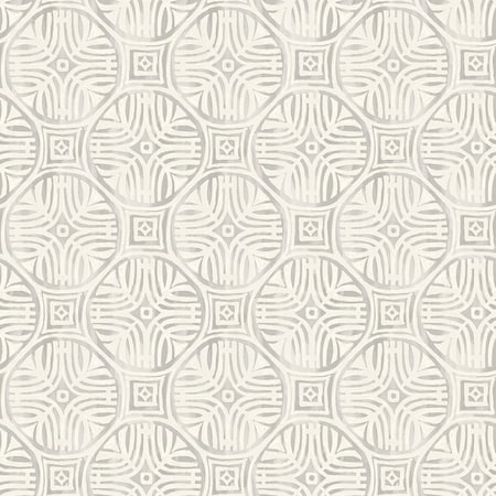 Chesapeake Sandee Grey Medallion Wallpaper 3125-72313