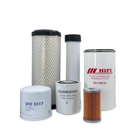 Hero Preventative Maintenance Kit CASE D40 Compact Tractor PIN No HBA0005005 & ABOVE 12/00-12/02 MSU-CA-0123