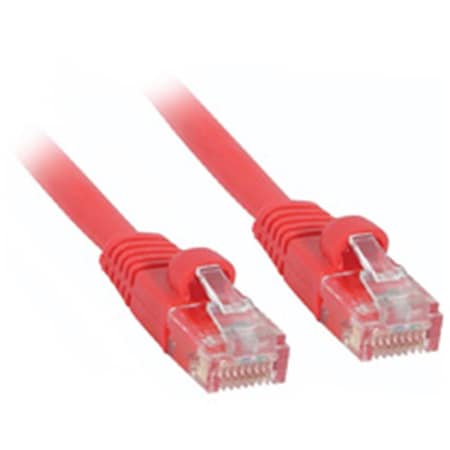 Fasttrack 7ft CAT 5E 350Mhz SNAGLESS PATCH CABLE RED FA256825