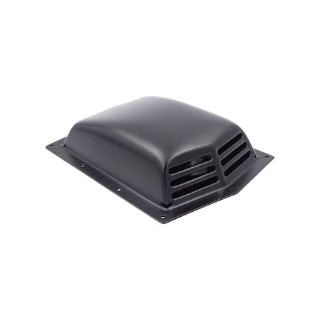 Ava-Matic Flo-Matic Dual-Flow Steel Roof Ventilator for Vans, RVs, Trailers, Campers, Black AVA822