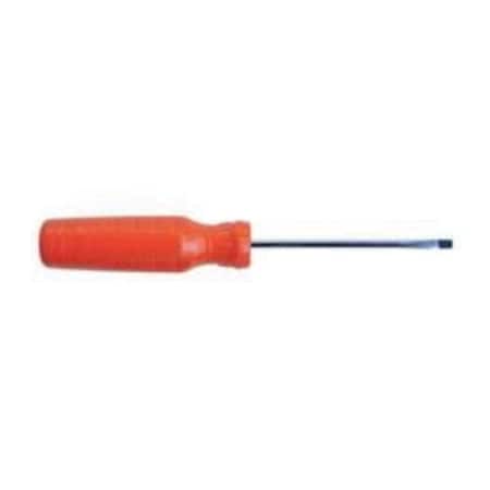 Proto DURATEK SCREWDRIVER, 3/16 IN SLOTTED POINT, ALLOY STEEL SHANK, 7 IN OAL, BLACK JC31604R