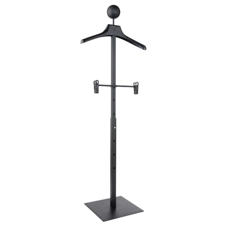 Luggage Loader MAPC5-MAB Womens Countertop Costumer with Hanger, Black - Matte LU897093