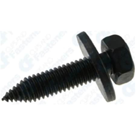 Auveco Pak Hex Heavy Duty Sems Body Bolt, M6 - 1. 0 X 25M AUV-AP12065