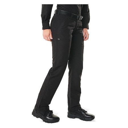 5.11 Tactical Pants, XS, Black, 100% Polyester (Main), 13% Spandex (Stretch Panels), 87% Polyester 64420ABR-019-2-L