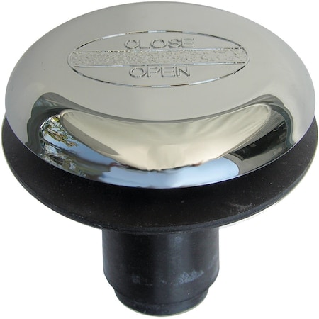 Westlake Pipe & Fittings 3/8''x2'' Rapid Fit Tip Toe Bathtub Drain Stopper with Chrome Plated Finish 3/1/4825