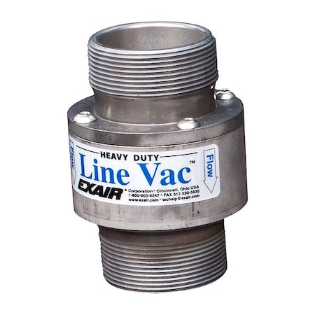 Exair NPT Heavy Duty Threaded Line Vac Only 151200
