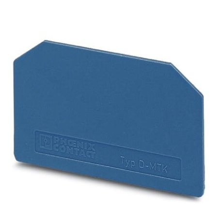 Phoenix Contact D-MTK BU End cover length: 46.2 mm 3101090