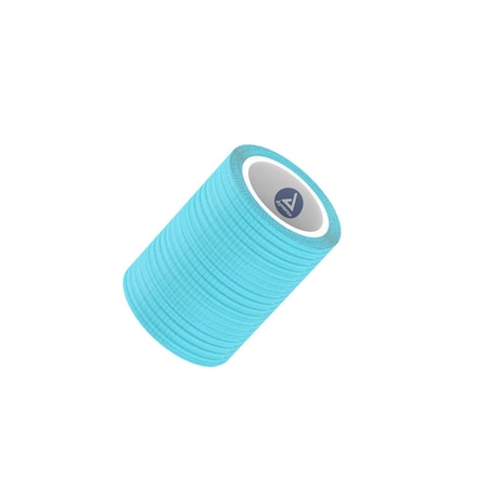 Dynarex Sensi Wrap, Self-Adherent, 2"x5 Yards, Light Blue, 36PK 3302