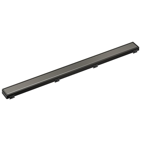 Delta 36 in Reversible Linear Shower Drain Trim In Black Stainless DT0733613-KS
