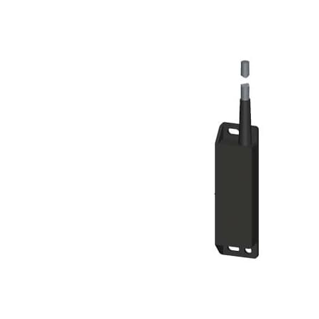 Siemens magnetically operated switch contact block 25 x 88 mm 1 NO+2 NC with 3 m 3SE6606-2BA04