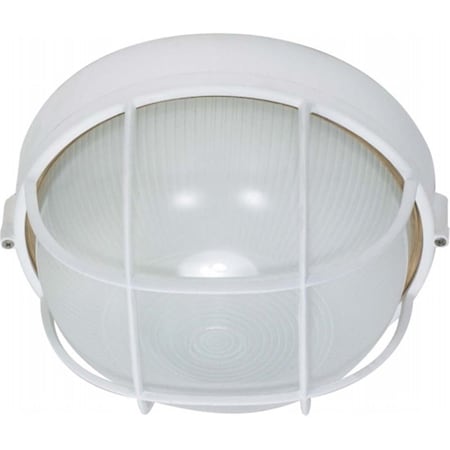 Nuvo Lighting 60-518 1 Light - 10 in. - Round Cage Bulk Head - Die Cast Bulk Head 60/518