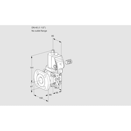 Honeywell Kromschroder VAS240/-F/NWGR KS88017131