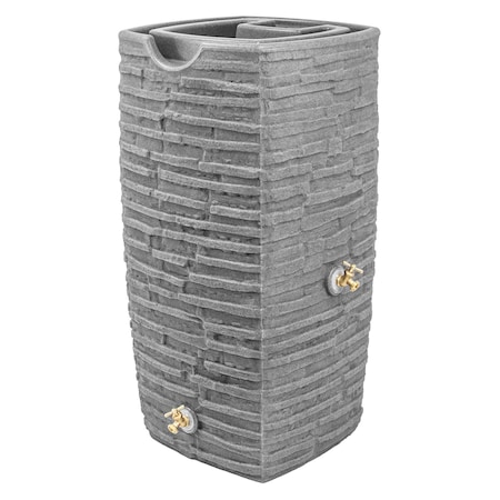 Good Ideas Impressions Riverwalk 50 Gallon Rain Saver - Dark Granite IM-RWLK50-DAR