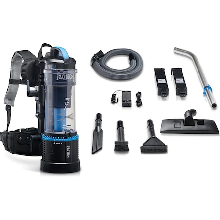 Prolux 2.0 Cordless Bagless Backpack Vacuum with 1 hour Lithium Ion Battery 19prolux2.0c