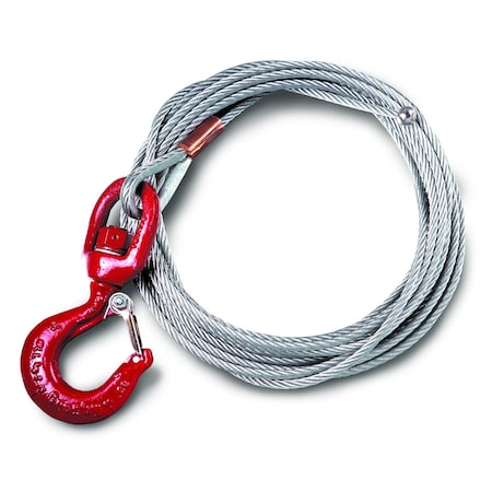 Thern WIRE ROPE ASSEMBLY 1/4 IN X 28 FT - WA25-28NS