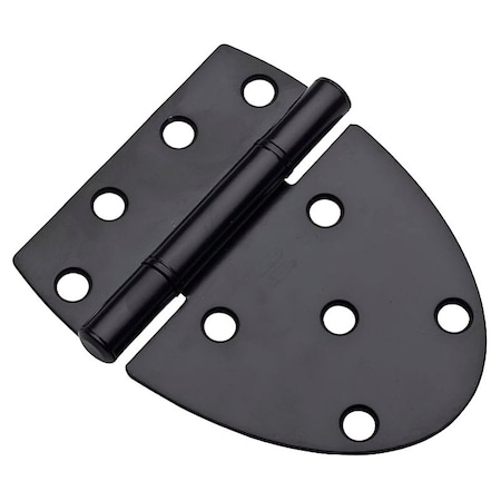 National Hardware Gate Hinge, Steel, Black, 48 lb N214-113
