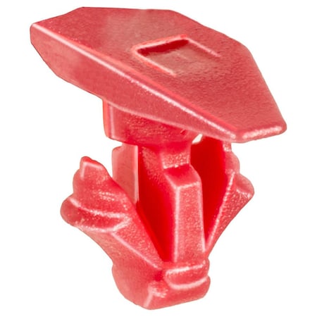 Auveco Hyundai Red Nylon Weatherstrip Retainer, 100PK 22325