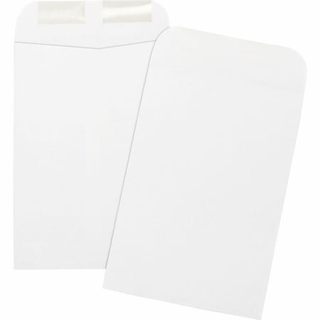 Business Source Catalog Envelope, White, Wove, PK5 BSN42117