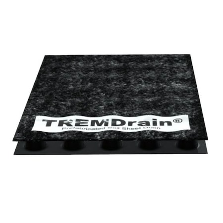 Tremco TREMDRAIN Multi-Composite Drainage and Protection Boards 4'X50' 534101 503