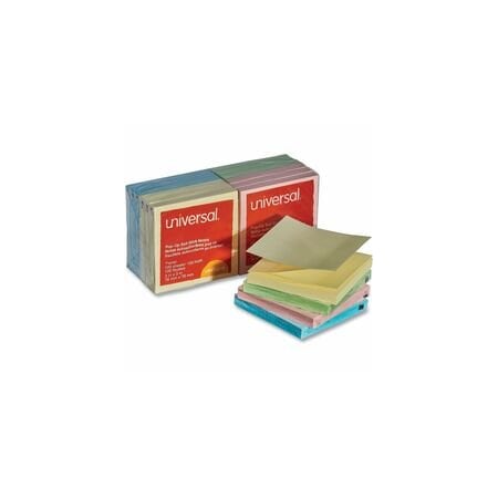 Universal One Sticky Notes, 3" x 3", 12PK UNV35619