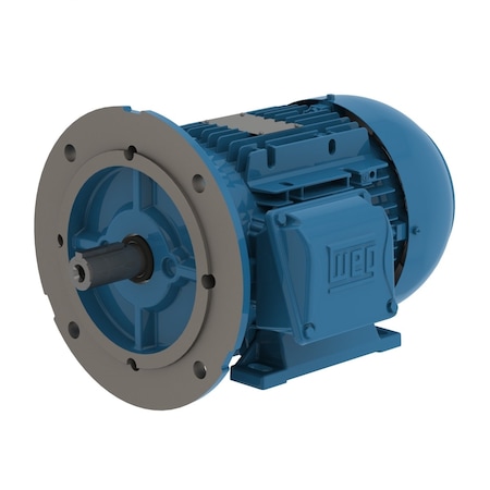 Weg 4 HP 1800//1500 RPM 460//220-240/380-415 V TEFC 100L 3 PH 00318ET3WAL100LFF-W2