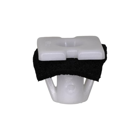 Auveco Hyundai Moulding Retainer with Sealer, White Nylon, 50PK 22016