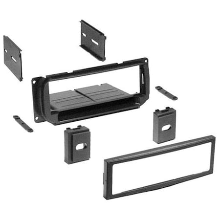 Mainframe Single DIN Installation Dash Kit for Select 1998-2005 Chrysler Dodge and Jeep Vehicles MA132621