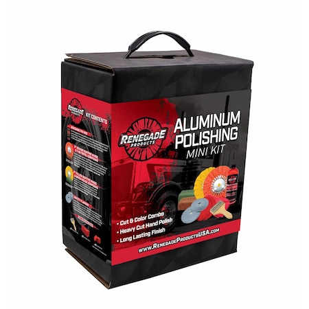 Renegade Products Usa Aluminum Polishing Mini Kit LFGRPKR-MK-ALUM