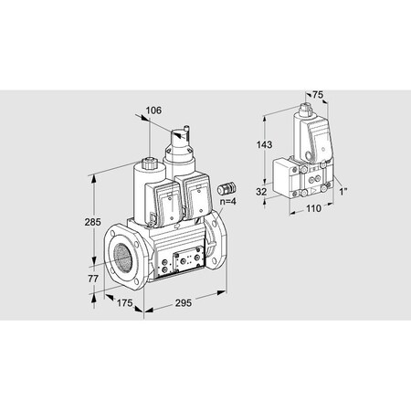 Honeywell Kromschroder VCS665F05NLKR3E/PPPP/PPZ- KS88204015