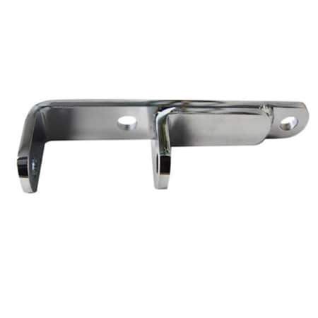 Strike3 R9008 Chrome Steel Lower Alternator Bracket Header for 1969 Chevy Small Block ST794386