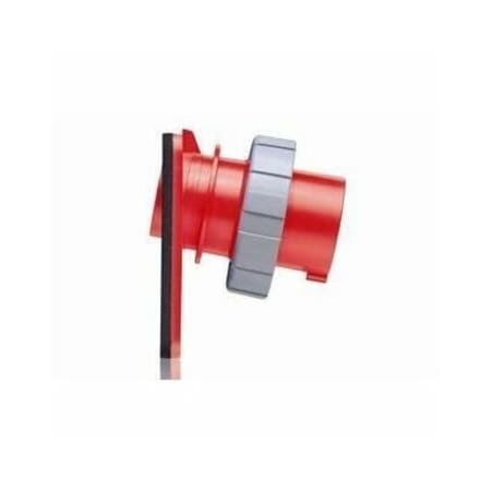 Leviton Industrial Grade Inlet, Watertight, 30 Amp, 277/480 Volt 3-Phase WYE 530B7W
