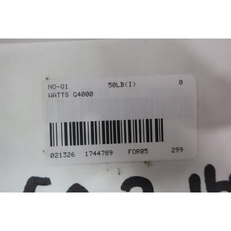 Watts IRON FLANGED BALL VALVE 3IN 200 G4000