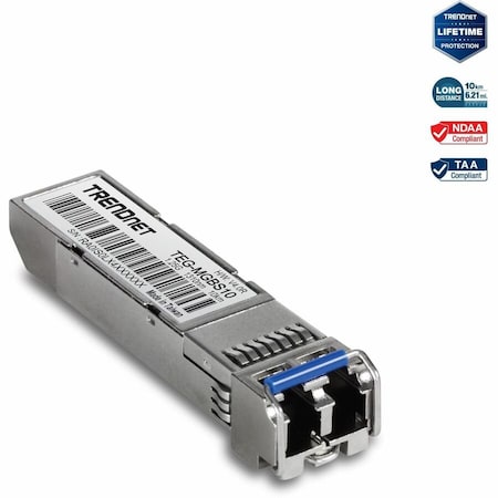 Trendnet MINI GBIC SINGLE-MODE LX 10KM MODULE TEG-MGBS10