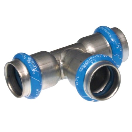 Apollo Valves TEE, SS, F, PXPXP, 3/4 (SMARTPRESS 511F, 3/4), 5PK 123457089