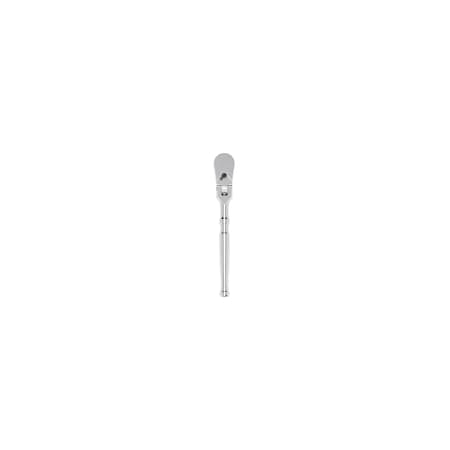 Tekton 1/4 in Drive 90 Geared Teeth Pear Hand Ratchet, Polished SRH21006