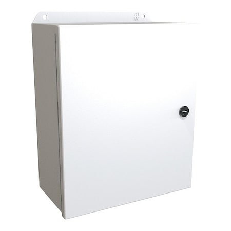 Hammond Latches Electrical Enclosure, 12 in H, 5 in D, 10 in W, 12, 13, 3R, 4, Steel EJ12105LG