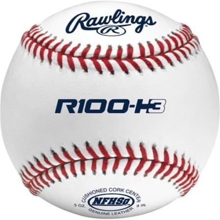 Rawlings R100-H3 High School Game Baseball RWR100H3