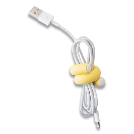 Ut Wire Flexi Ties Cushioned Cable Ties, 0.4in x 5in, Assorted Colors, 8PK UTW-FT12-03