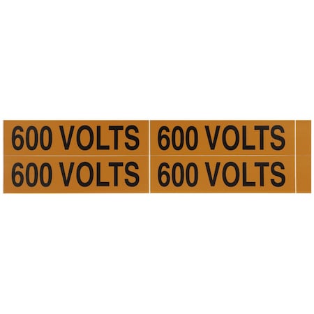 Nsi Voltage Markers 600 Volt VM-B-15