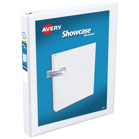 Avery Binders, White Economy View 3 Ring, PK4 22343