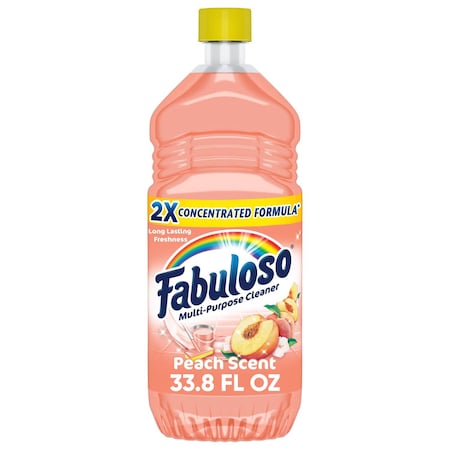 Fabuloso Peach Scent Concentrated All Purpose Cleaner Liquid 33.8 oz 61046761