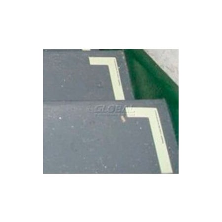 American Permalight Photoluminescent Flexible Vinyl 'Right' L-Shaped Step Marker 83-60039
