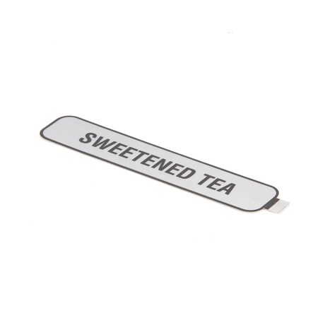 Bunn DECAL, SWEETENED TEA 29989.0000