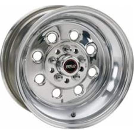 Weld Racing 15 x 14 in. 5 x 4.5-4.75 in. Bolt Circle 6.5 in. Back Spacing 17.5 lbs Draglite Polished Wheel WEL90-514352