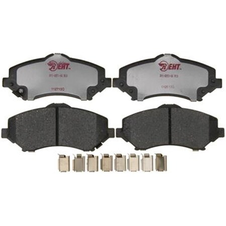 Rm Brakes EHT1273H Ceramic Brake Pad Set With Hardware R53-EHT1273H