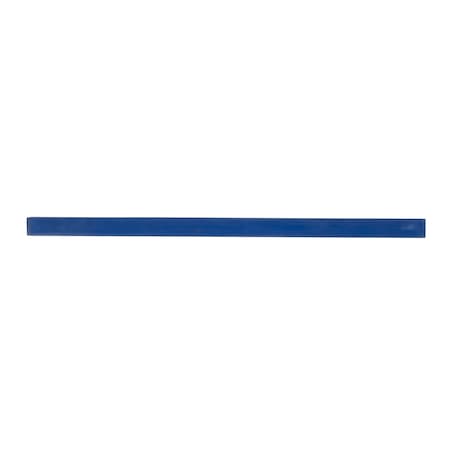 Apollo Tile Cobalt Blue 0.6 in x 12 in Glass Matte Pencil Liner Tile Trim 0.5 sqft/case, 10PK T88012M-15A