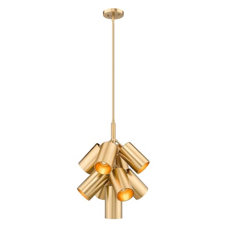 Z-Lite Lumina Modern Gold 9 Light Chandelier 7520-9MGLD