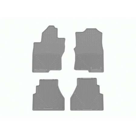 Weathertech Grey, Front and Rear All Weather Floor Mats W608GR-W609GR